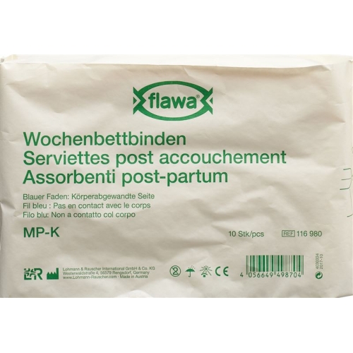 Flawa Wochenbettbinden Mp-k 10 Stück buy online