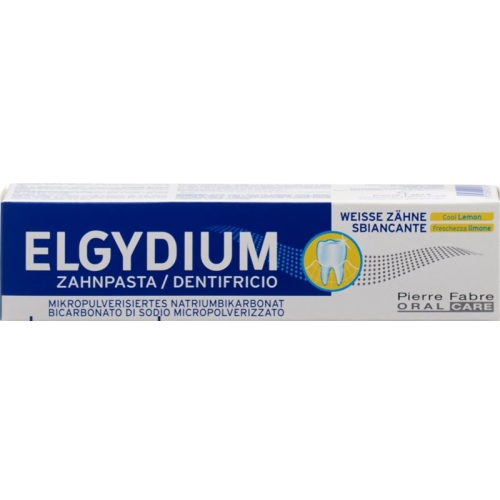 Elgydium Weisse Zaehne Zahnpasta Lemon Tube 75ml buy online