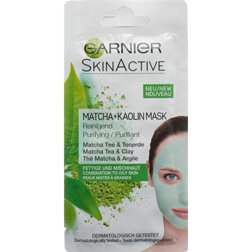 Garnier Skinactive Sach Mask Purify Matc Tea 8ml buy online