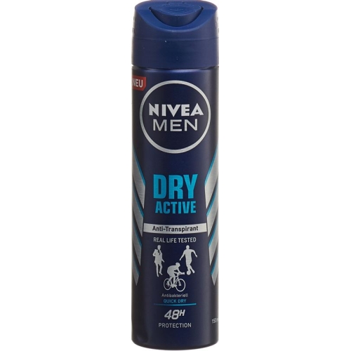 Nivea Dry Active Spray Male 150ml buy online