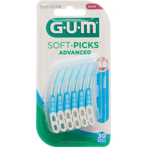 Gum Sunstar Bristles Soft Picks Advanced Small 30 pieces buy online