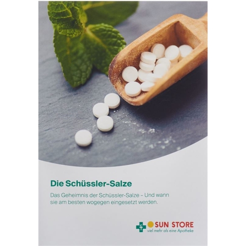 Sunstore Broschüren Schüssler Salz De 50 Stück buy online