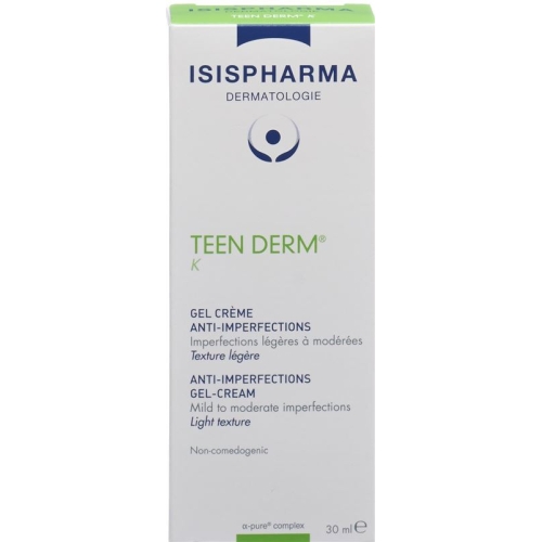 Isis Pharma Teen Derm K Tube 30ml buy online