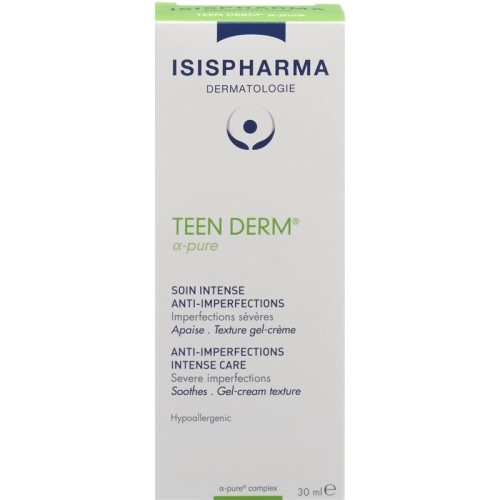 Isis Pharma Teen Derm Alpha Pure Tube 30ml buy online