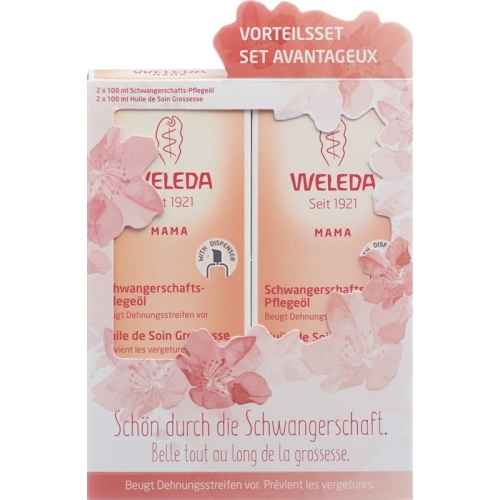 Weleda Schwangerschafts-pflegeöl Duo 2 Flasche 100ml buy online