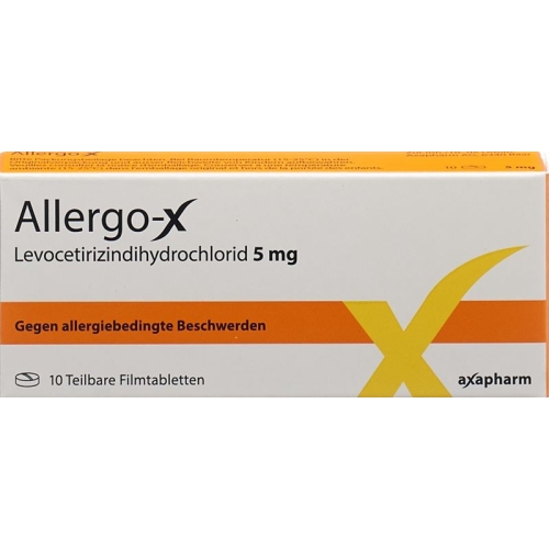 Allergo-x Filmtabletten 5mg 10 Stück buy online