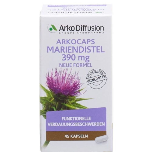 Arkocaps Mariendistel Kapseln 390mg Neue For 45 Stück buy online