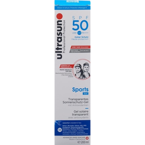 Ultrasun Sport Gel SPF 50 bottle 200ml buy online