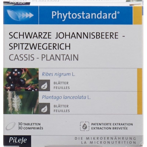 Phytostandard Schw Johannisb-Spitzw Tabletten 30 Stück buy online