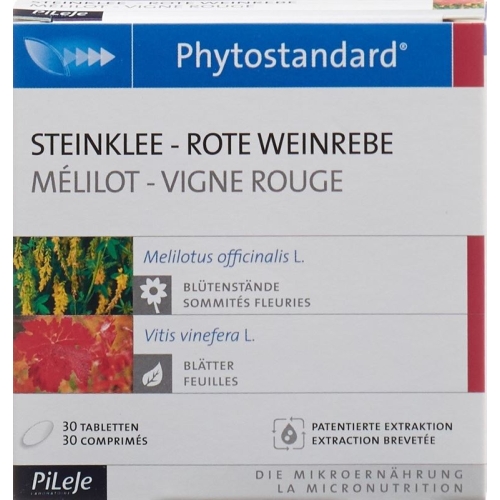 Phytostandard Steinklee-Rote Weinrebe Tabletten 30 Stück buy online