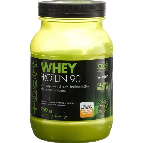 +watt Whey Protein90 Banana 750g buy online