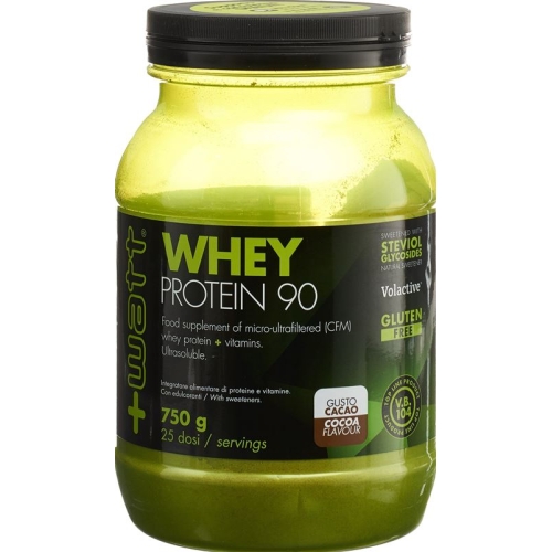 +watt Whey Protein90 Chocolate 750g buy online