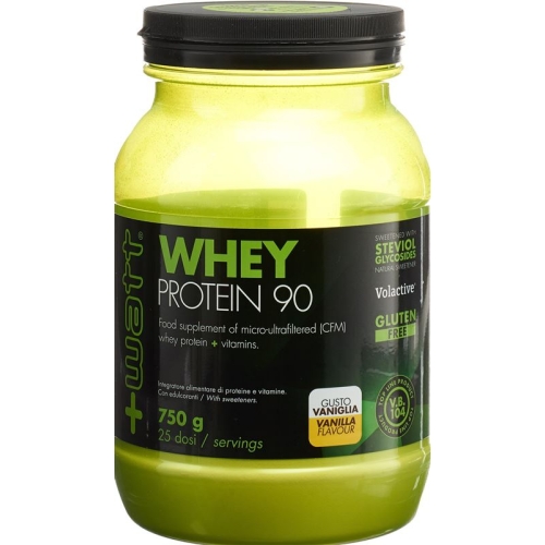 +watt Whey Protein90 Vanilla 750g buy online