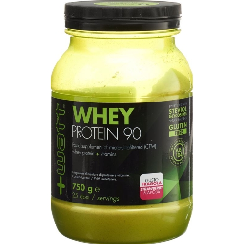 +watt Whey Protein90 Strawberry 750g buy online