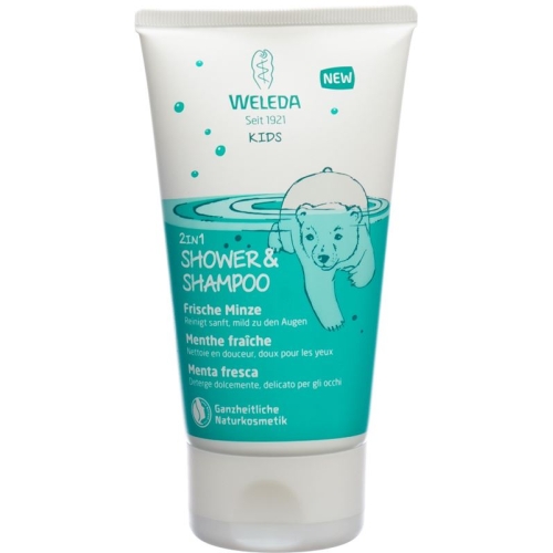 Weleda Kids 2in1 Shower&Shampoo Frische Minze 150ml buy online