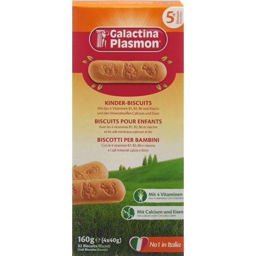 Galactina Plasmon Kinder-Biscuits 4x 40g buy online