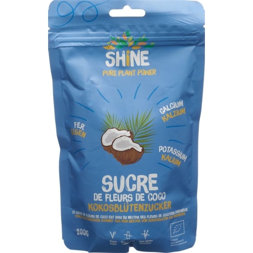 Shine Kokosblütenzucker Bio Beutel 200g buy online