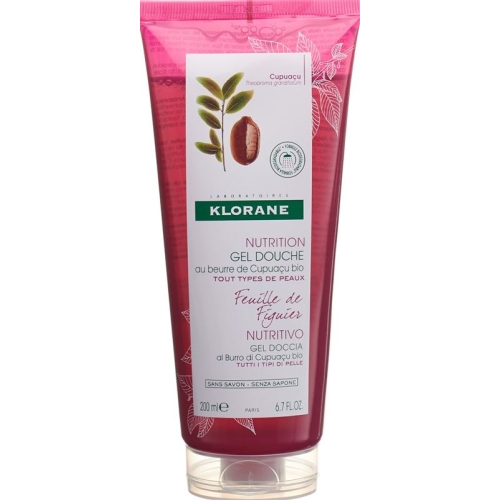 Klorane Shower gel fig leaf 200ml buy online