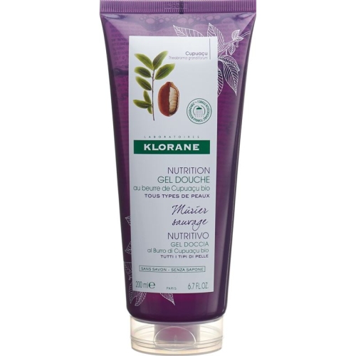 Klorane Shower Gel Wild Blackberry 200ml buy online