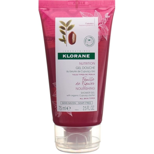 Klorane Fig Leaf Shower Gel 75ml buy online