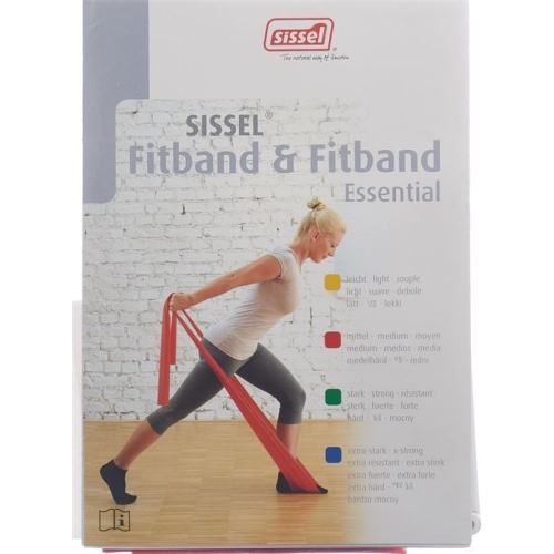 Sissel Fitband 7.5cmx2m Red Medium buy online