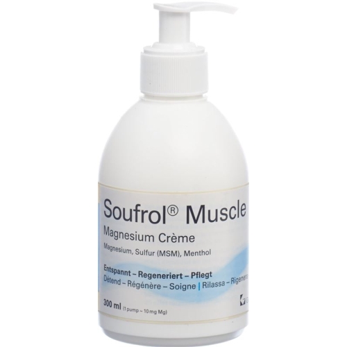 Soufrol Muscle Magnesium Cool Cream 300ml buy online