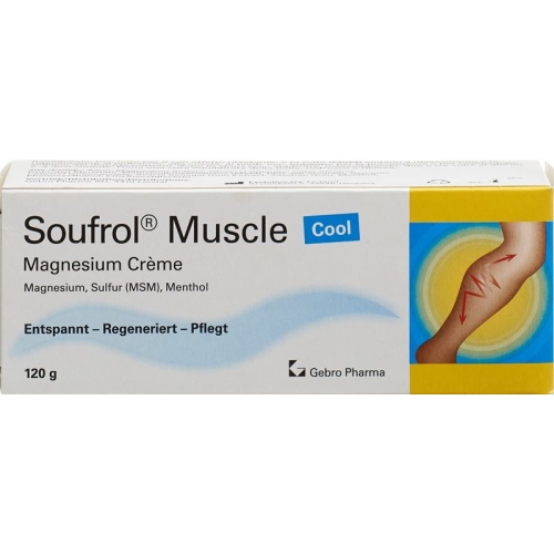 Soufrol Muscle Magnesium Cool Cream 120ml buy online