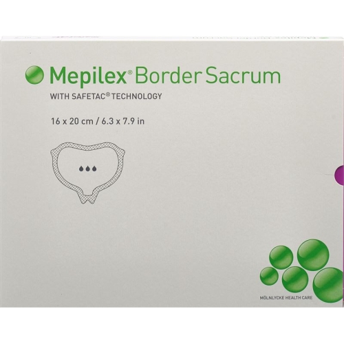 Mepilex Border Sacrum 16x20cm 5 pcs buy online