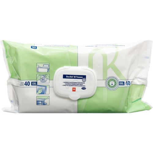 Bacillol 30 Tissues XXL Beutel 40 Stück buy online