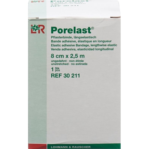 Porelast Pflasterbinde 8cmx2.5m Ep buy online