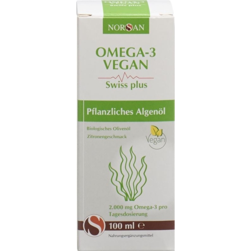 Norsan Omega-3 Vegan Algenoel Flasche 100ml buy online