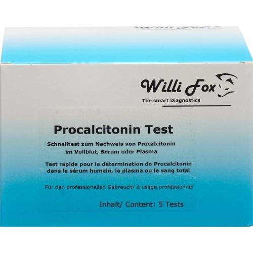 Willi Fox procalcitonin rapid test 5 pcs buy online