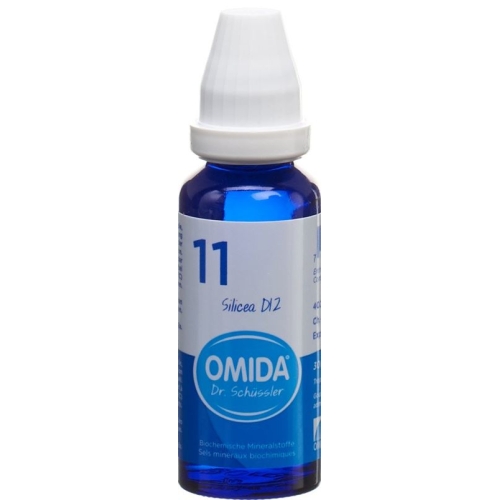 Omida Schüssler No11 Silicea Dil D 12 Flasche 30ml buy online