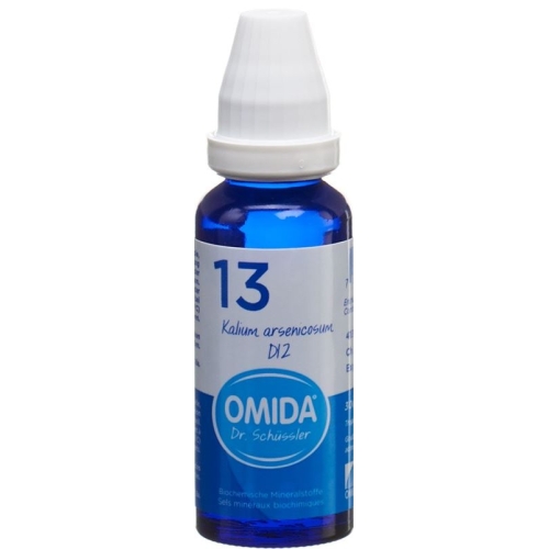 Omida Schüssler No13 Kal Arsen Dil D 12 Flasche 30ml buy online