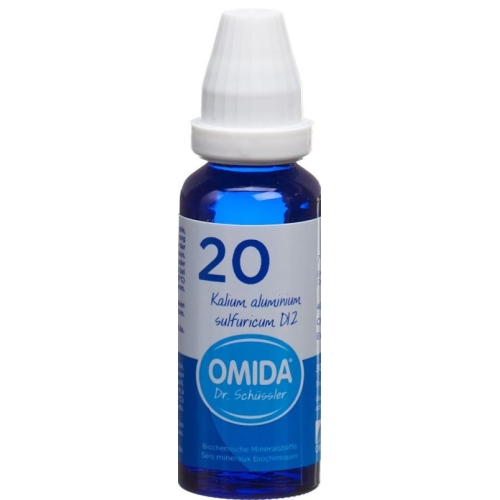 Omida Schüssler No20 Kal Alum Sul Dil D 12 30ml buy online