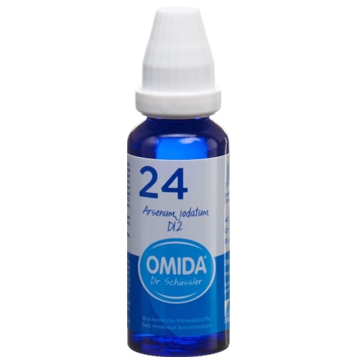 Omida Schüssler No24 Arsenum Jod Dil D 12 Flasche 30 M buy online