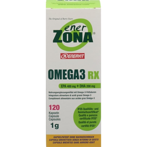 Enerzona Omega-3 Kapseln 1g Dose 120 Stück buy online