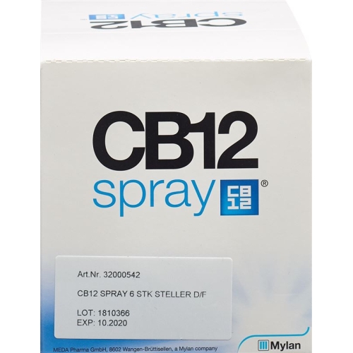 CB12 Spray Steller Mint/menthol 6 Stück D/f buy online