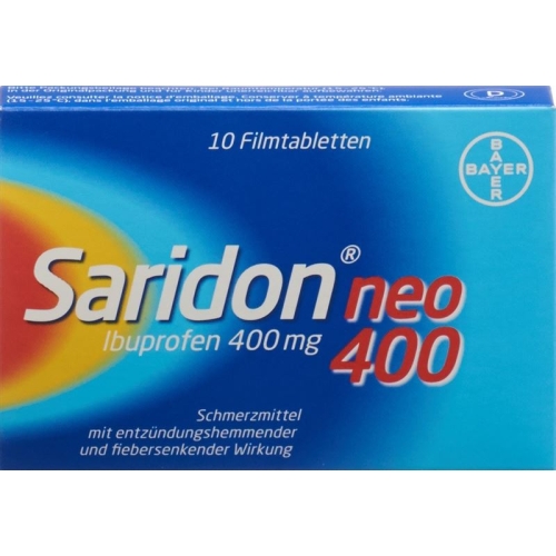 Saridon Neo Filmtabletten 400mg 10 Stück buy online