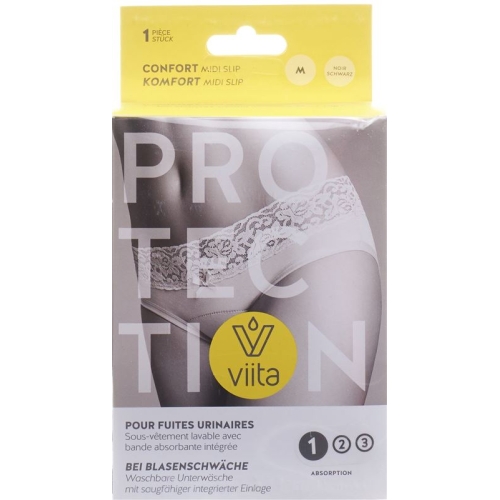 Viita briefs Midi Absorption 1 M Black buy online