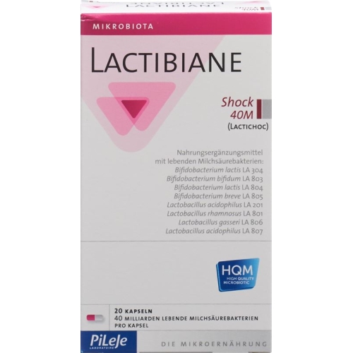 Lactibiane Shock 40M Gelules 20 Stück buy online