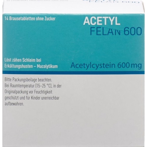 Acetylfelan Brausetabletten 600mg Dose 14 Stück buy online