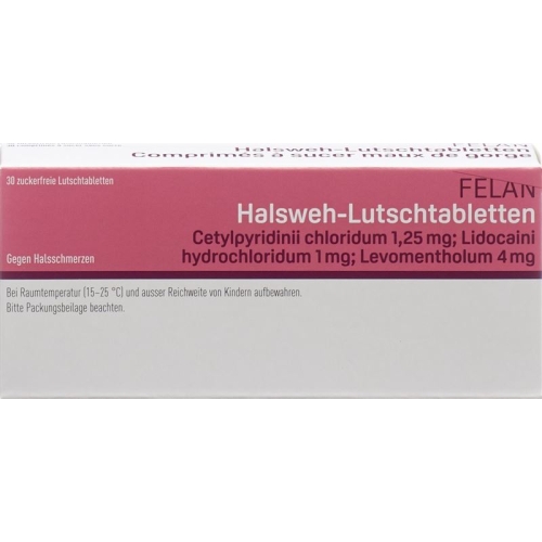 Felan Halsweh Lutschtabletten 30 Stück buy online