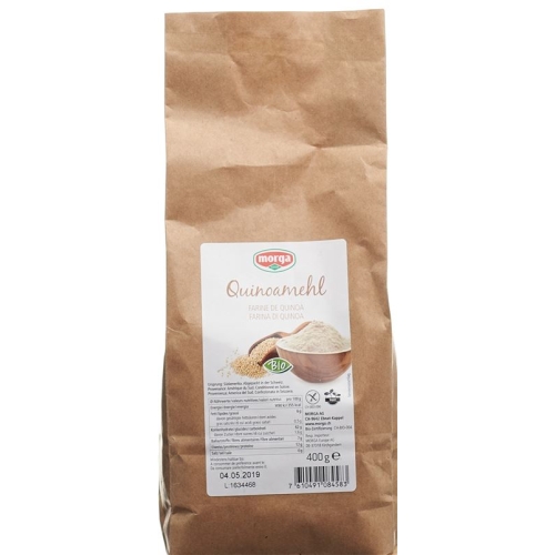 Morga Quinoamehl Glutenfrei Bio Beutel 400g buy online