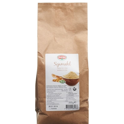 Morga Sojamehl Glutenfrei Bio Beutel 350g buy online