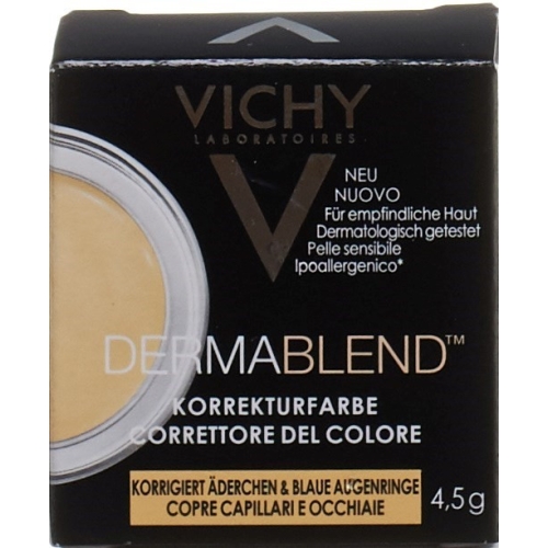 Vichy Dermablend Korrekturfarbe Gelb Dose 4.5g buy online