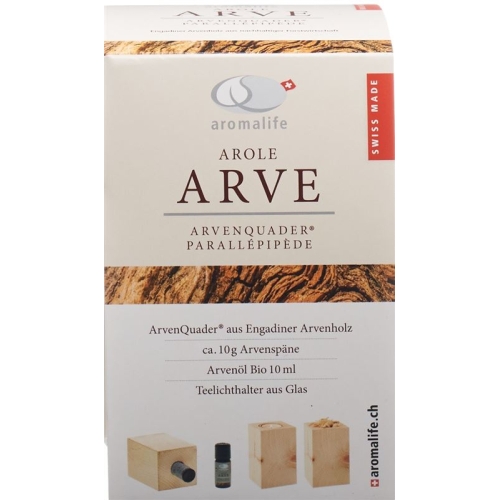 Aromalife Arve Arvenquader mit Ätherisches Öl 10ml buy online