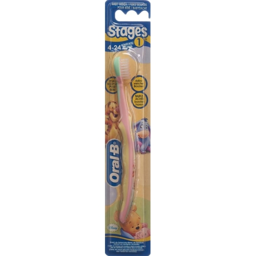 Oral-b Stage 1 Zahnbürste Kinder 4-24 Monate buy online