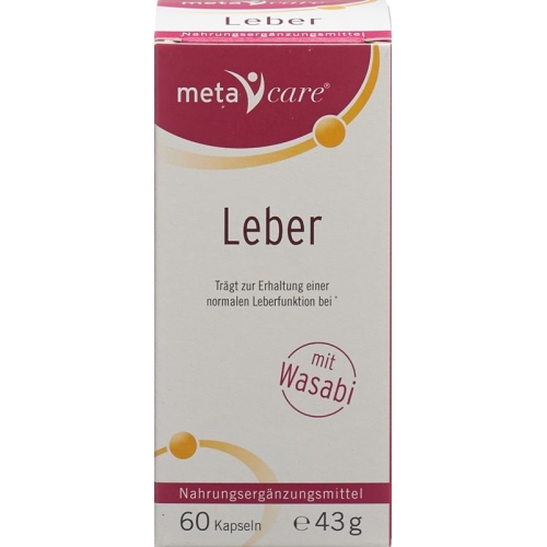 Meta Care Leber Kapseln Dose 60 Stück buy online