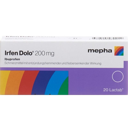 Irfen Dolo Lactab 200mg 20 Stück buy online